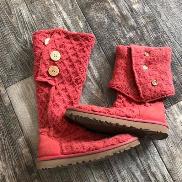 UGG Shoes - UGG Knit Boots SZ 7
